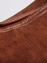 Brielle Suede Leather Tote