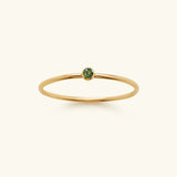 Angelina Birthstone Stacker Ring