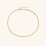 Bianca Rope Chain Gold Necklace
