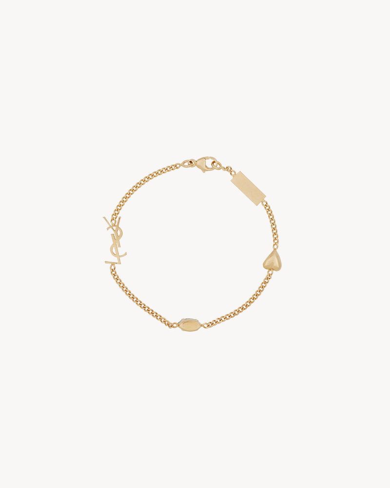 Céline Heart Charm Bracelet