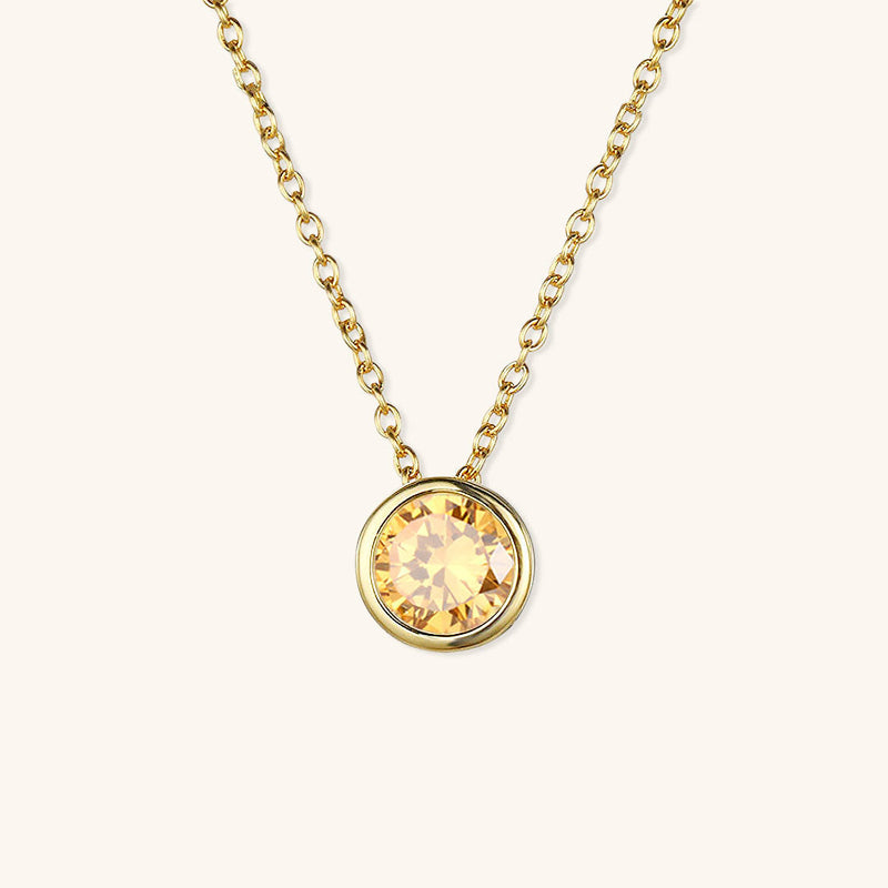 Angelina Birthstone Necklace