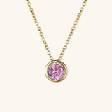 Angelina Birthstone Necklace