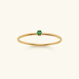 Angelina Birthstone Stacker Ring